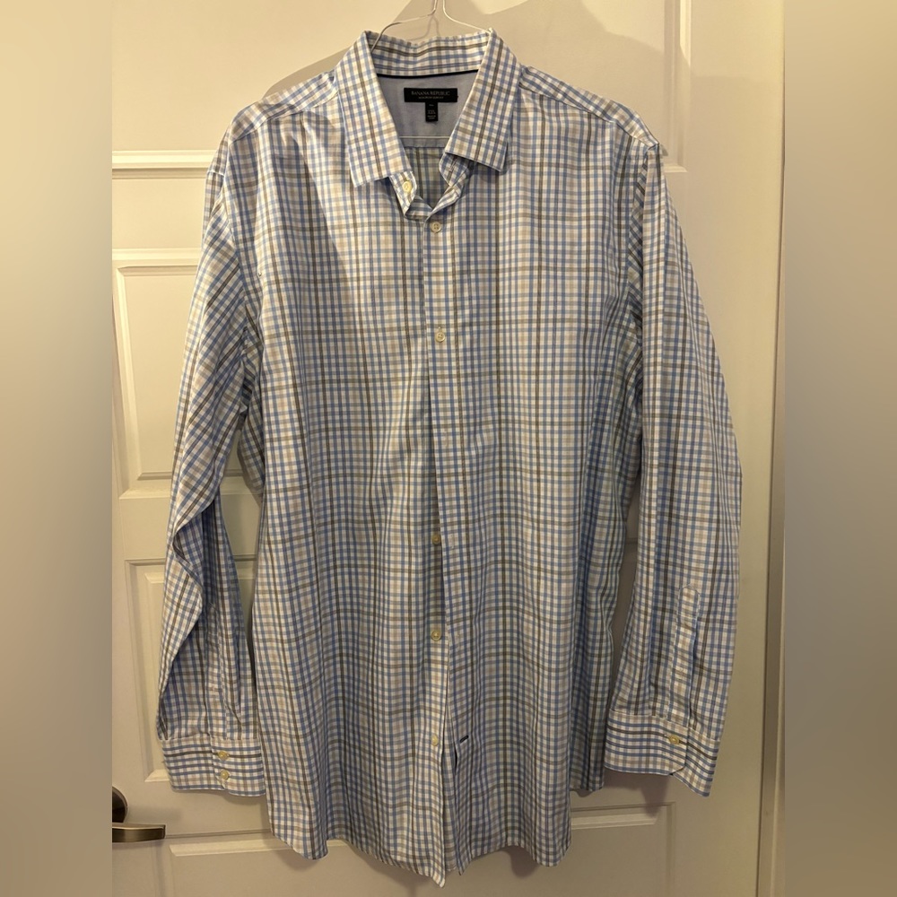 Banana Republic Non IRON slim fit XXL Long sleeve